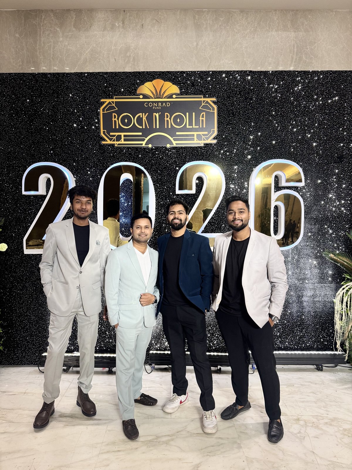 AG Live Band at Conrad Pune New Year's Eve